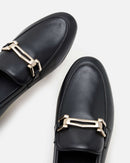 MOCASSINS JOHANNA NOIR - minelli.fr