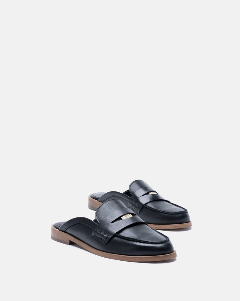 MOCASSINS OUVERTS ANGELA NOIR - minelli.fr