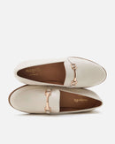 MOCASSINS TALBA ÉCRU - minelli.fr