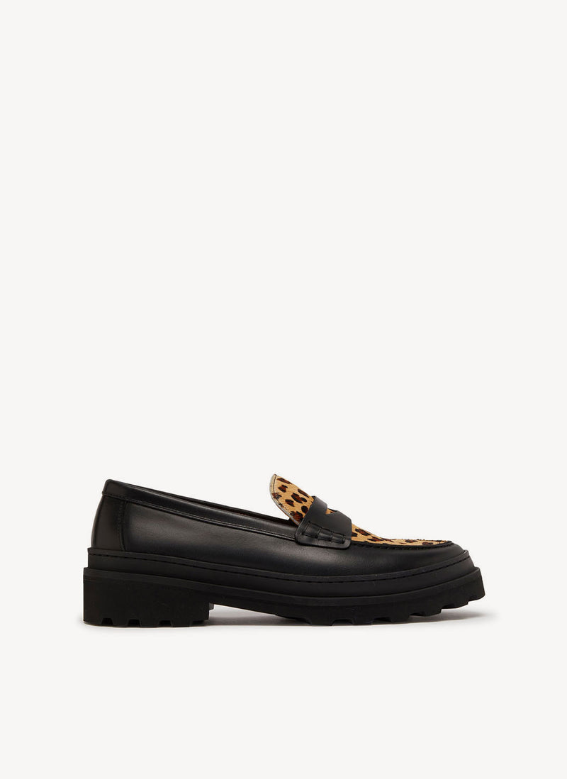 A.P.C. - Mocassins - Black - Femme