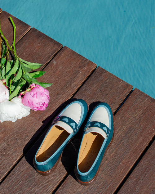 Mocassins Kyoto Nacrée