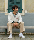 Sudadera Retro Italia - Off White