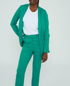Modetrotter - Chaqueta Lou Thorens Verde - Esmeralda