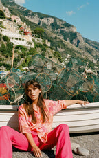 Modetrotter - Berry Carta Shirt