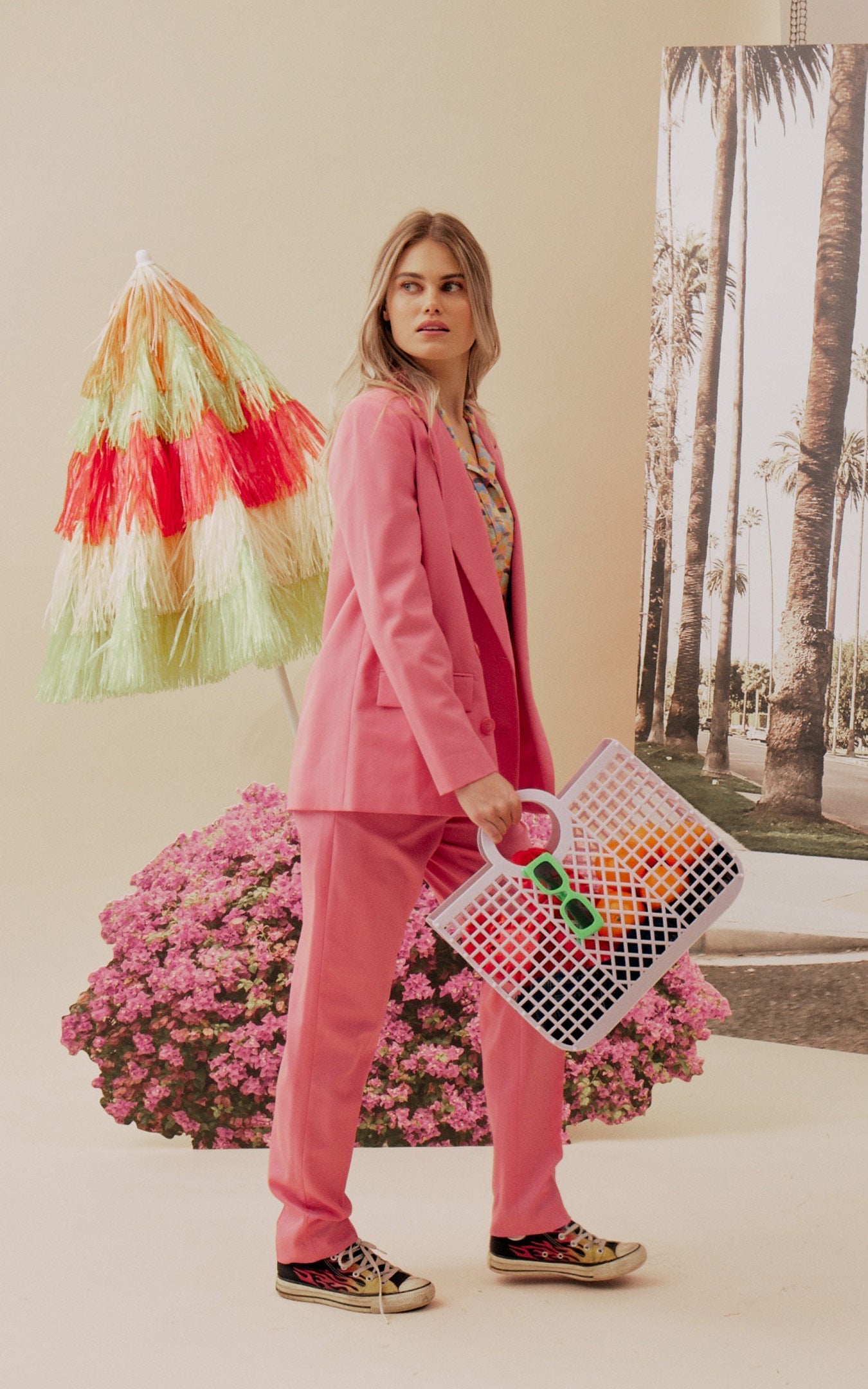 Modetrotter - Pantalon Romy Thorens Rose
