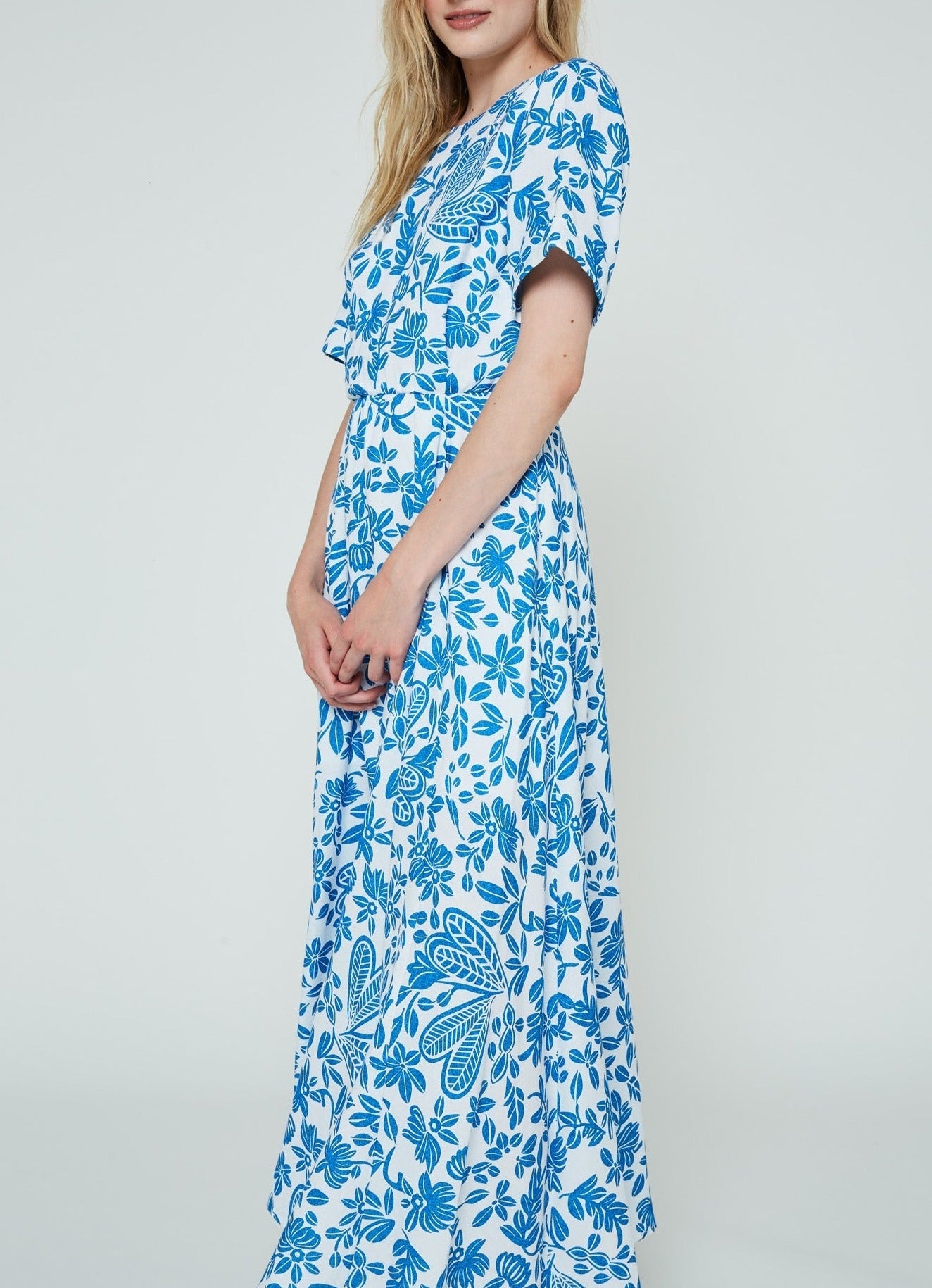 Modetrotter - Robe Elana Fokis - Bleu