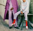 Modetrotter - Swan Molina Trench Coat - Purple
