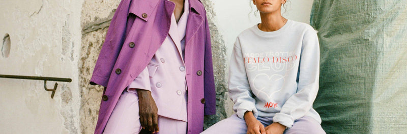 Modetrotter - Swan Molina Trench Coat - Purple