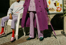 Modetrotter - Swan Molina Trench Coat - Purple