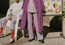 Modetrotter - Swan Molina Trench Coat - Purple