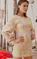 Modetrotter - Vestido amarillo Hailey Natoma
