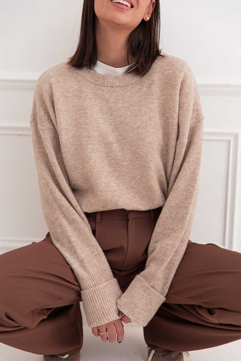 MOELLEUX Beige - Soft Jumper