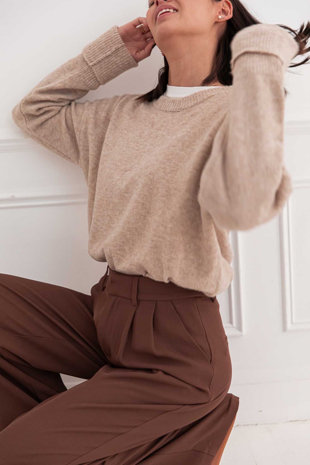 MOELLEUX Beige - Soft Jumper