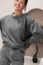 MOELLEUX Anthracite Grey - Soft Jumper