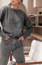 MOELLEUX Anthracite Grey - Soft Jumper