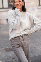 MOELLEUX Light Grey - Soft Jumper