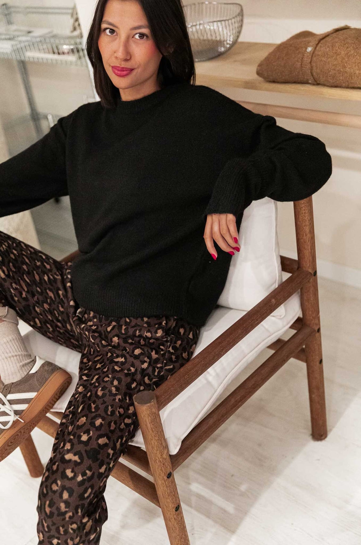 MOELLEUX Black - Soft Jumper