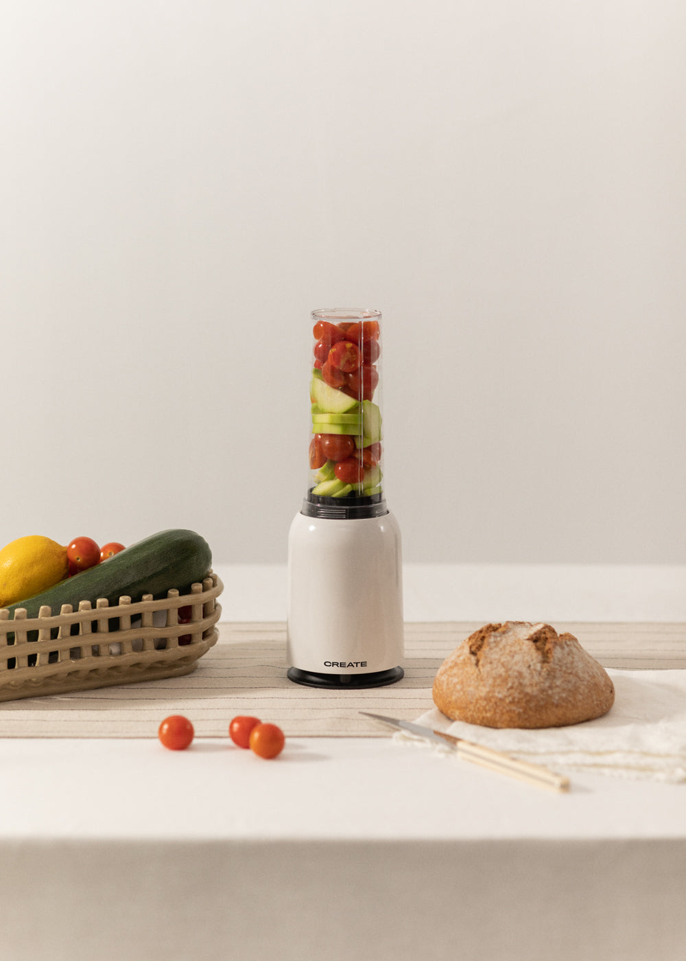 Moi Studio - Blender With Removable Cup - Off White