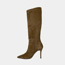 Bottes Ann Tuil Moka Bis-Eli920 - Velours Camel