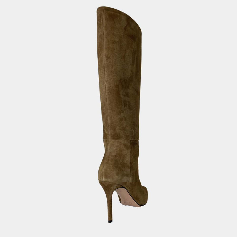 Bottes Ann Tuil Moka Bis-Eli920 - Velours Camel