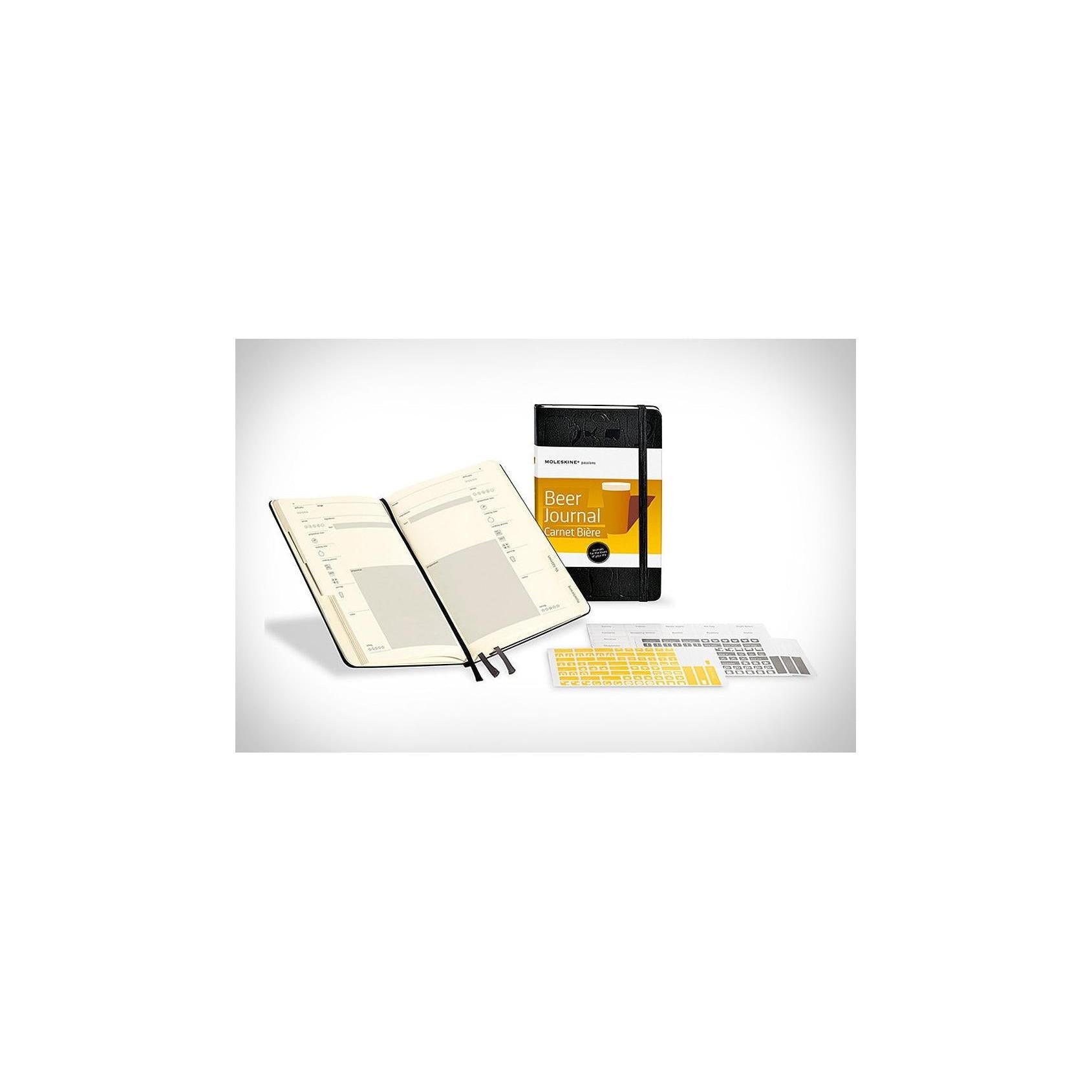 Cuaderno de cerveza - Grande - Negro