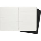 Cahier Xl 19X25 - Pages Lignées - Noir