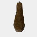 Boots Free Lance Mona 7 Chelsea - Cuir Velours Camel Siena