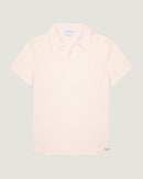 monclar terrycloth polo étiquette maillot#color_english-pink