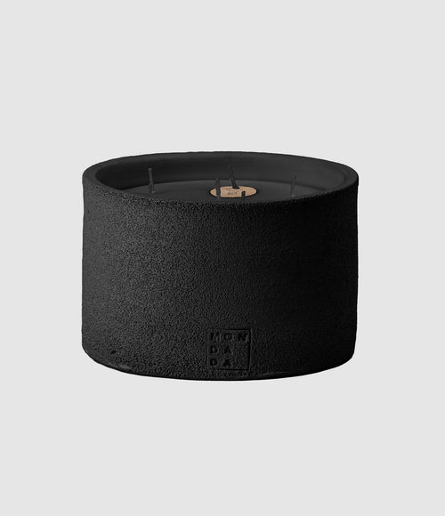 Mon Dada - Grande Bougie D'Intérieur Terra Black Sea Noir - Mixte