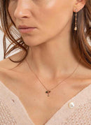 Jacquie Aiche - Mono Boucle D'Oreille Pierres - Rose Gold - Femme