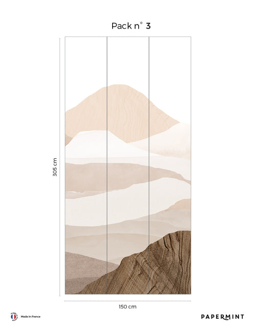 Fresque Montaña - Sombra