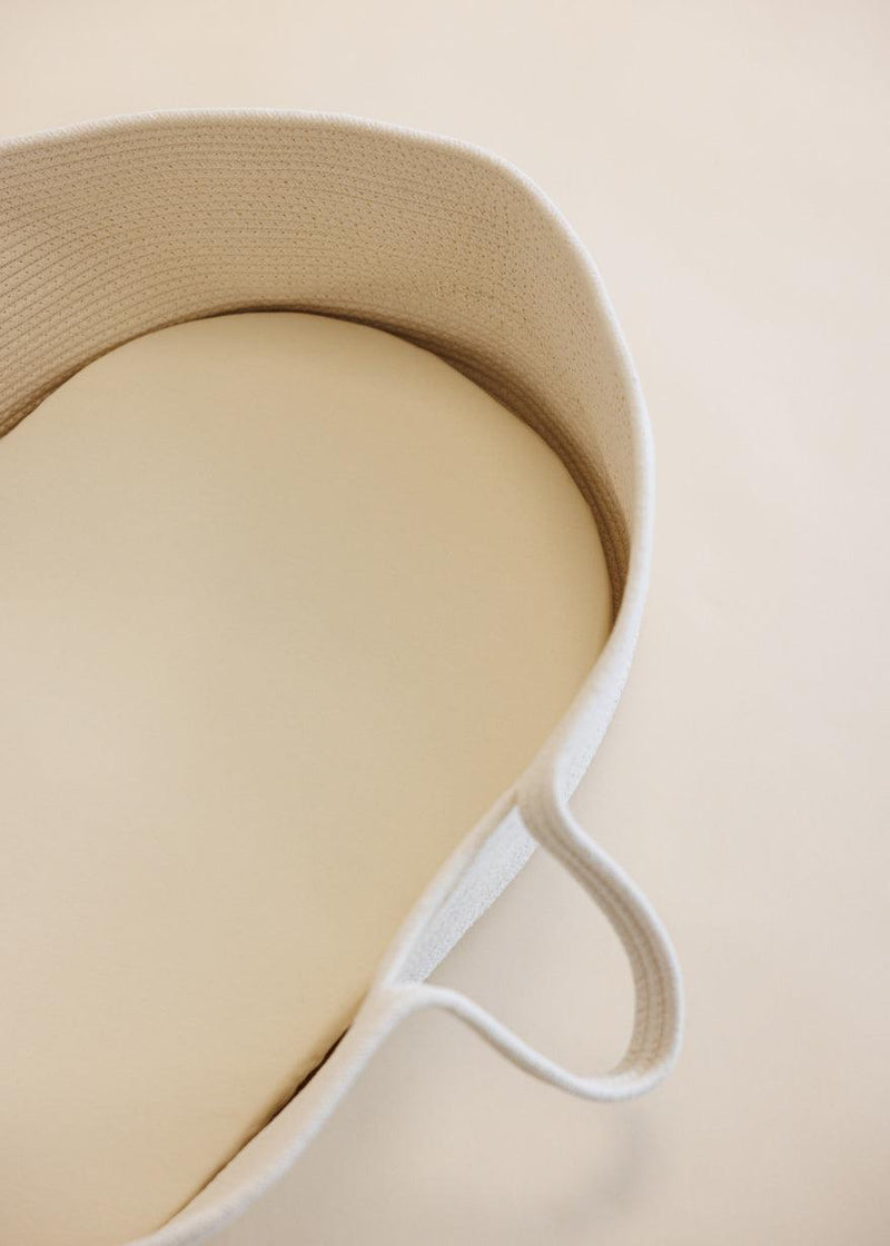 Moisés en beige passend zur Babywiege | Metalbude