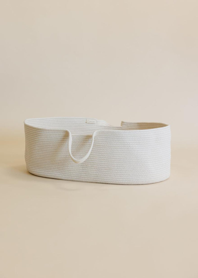 Moisés Korb beige de Baumwolle | Metalbude