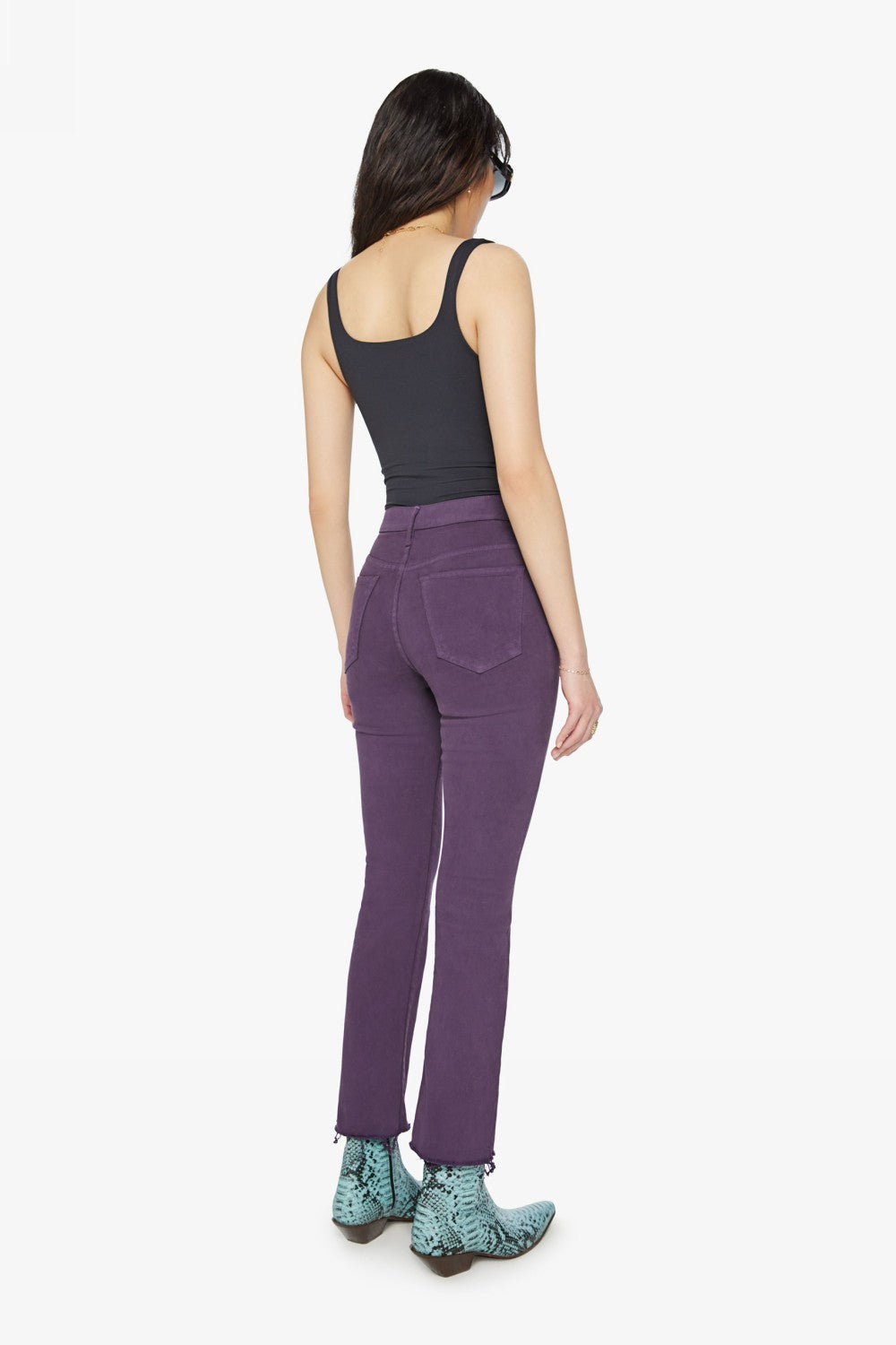 High Waisted Rascal Ankle Fray