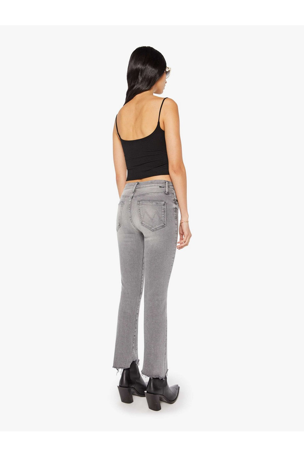 The Insider Crop Pointy Fray