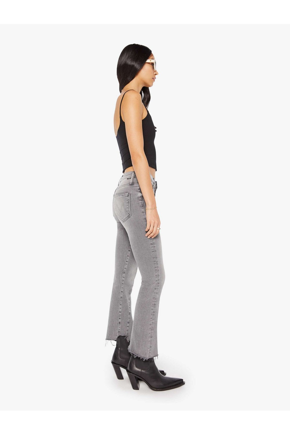 The Insider Crop Pointy Fray