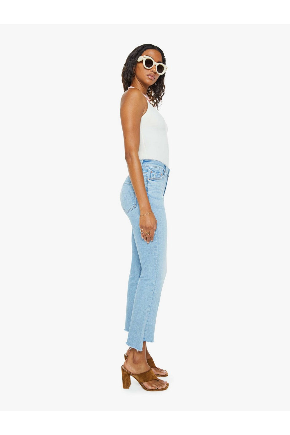 The Insider Crop Step Fray