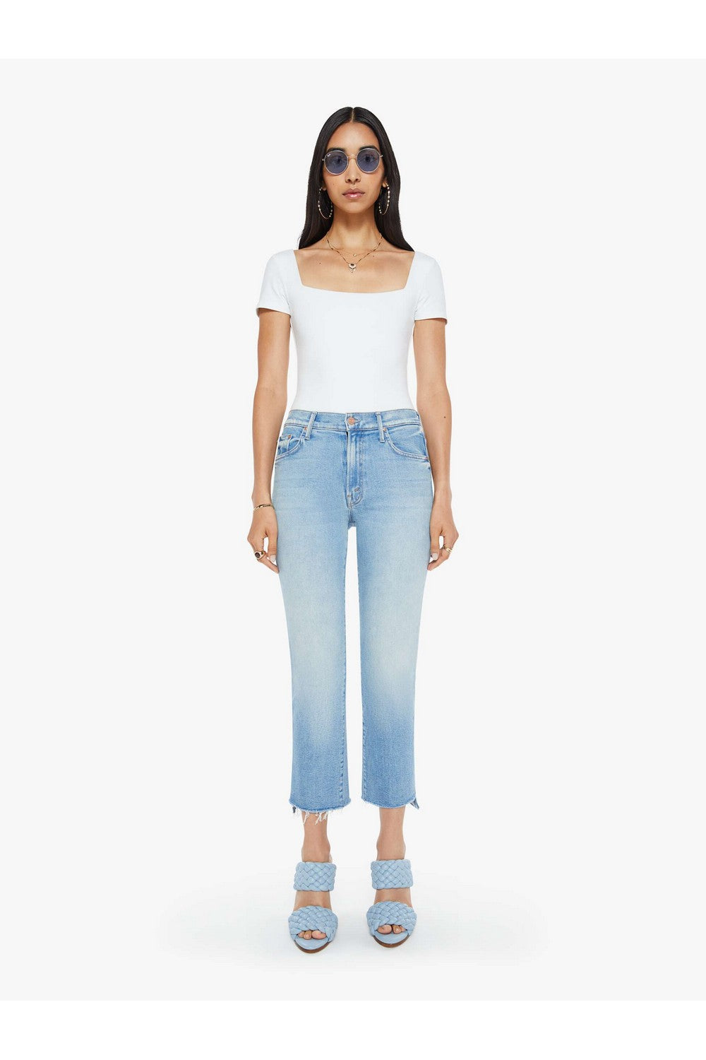 The Insider Crop Step Fray