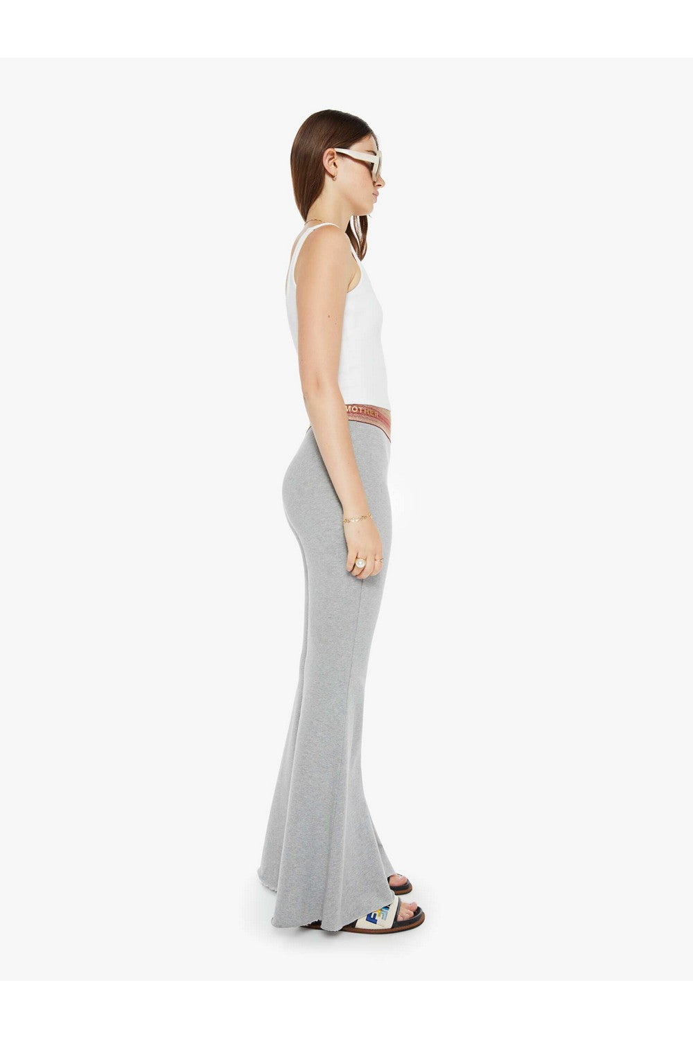 The Exposed Elastic Flare Pant