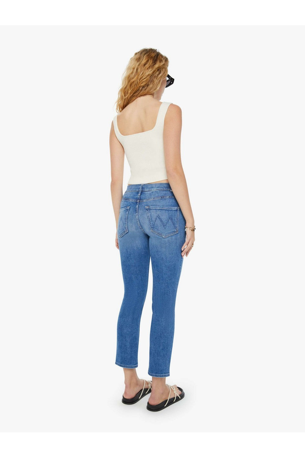 The Mid Rise Dazzler Crop