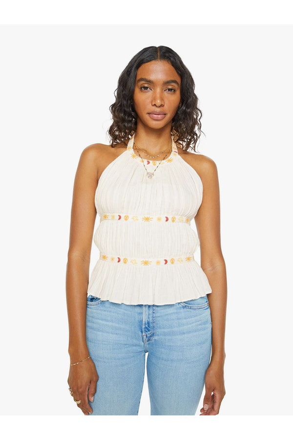 The Ruched Never Falter Halter