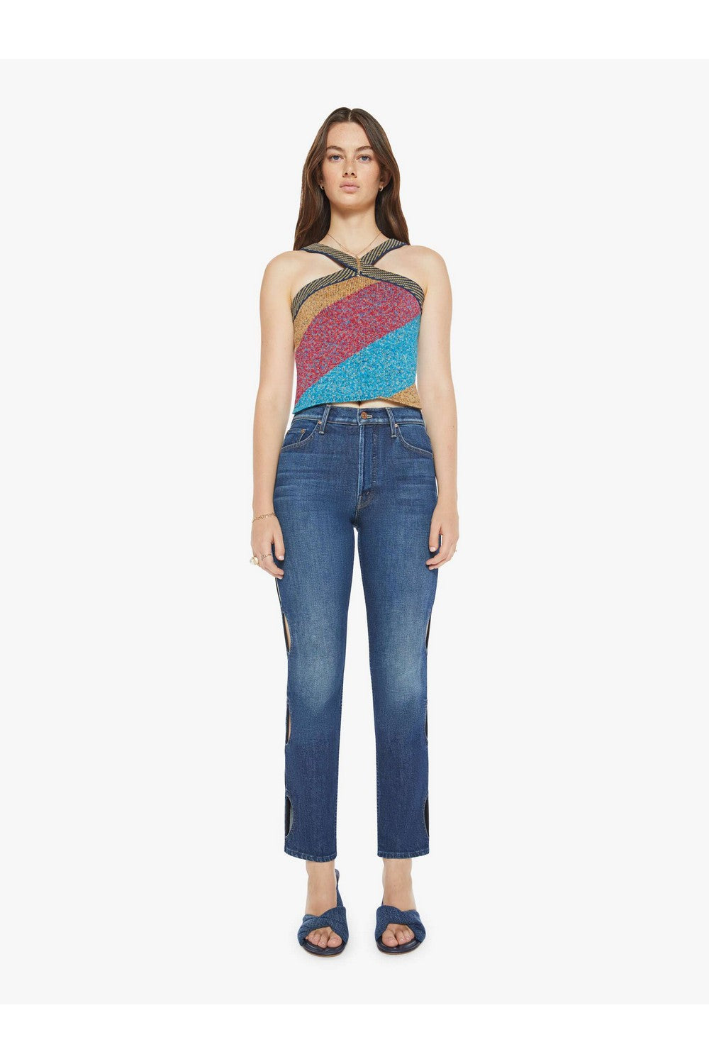 The Crossover Halter Top