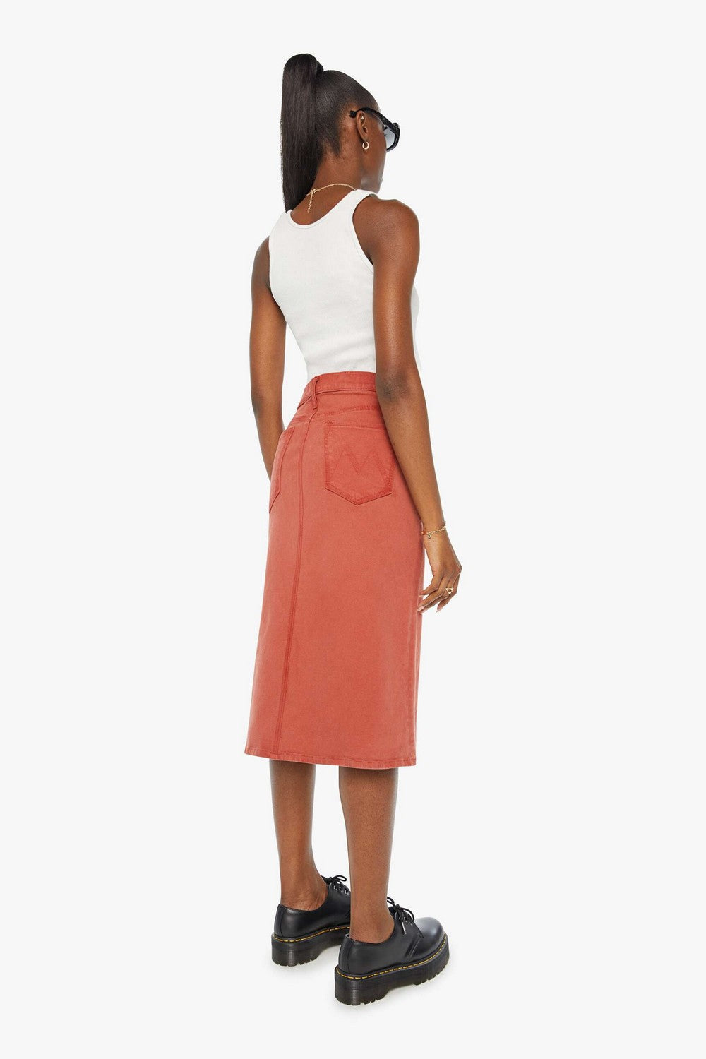 Sooner Straight A Midi Skirt