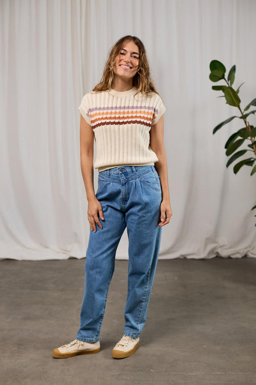 Maille Motutapu - Ecru - Femme