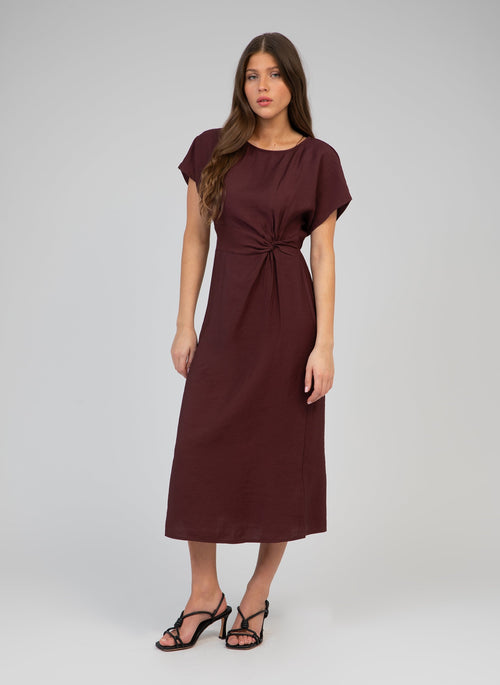 Moundy Chocolate Maxi Dress
