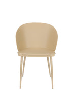Gigi All - Dining Chair - Polypropylene Plastic - Beige/White