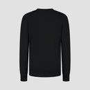 Pull Crew Neck 100% Merino - Basalt Black