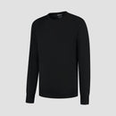 Pull Crew Neck 100% Merino - Basalt Black