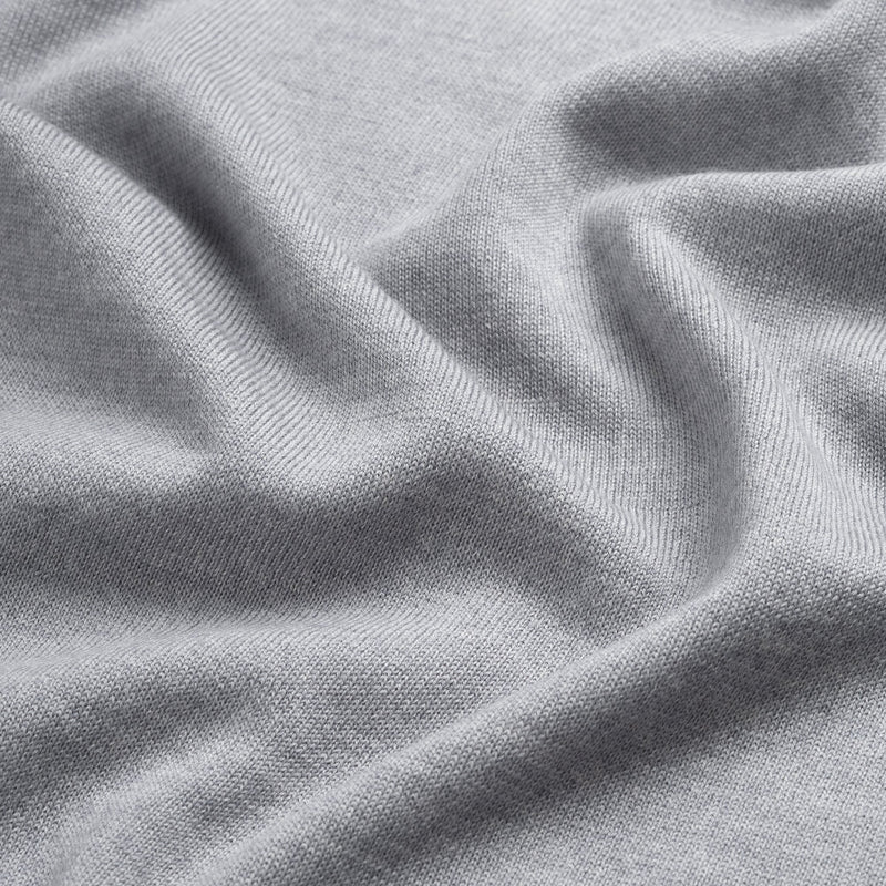 Pull Crew Neck 100% Merino - Moonstone Grey