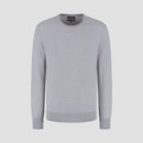 Pull Crew Neck 100% Merino - Moonstone Grey